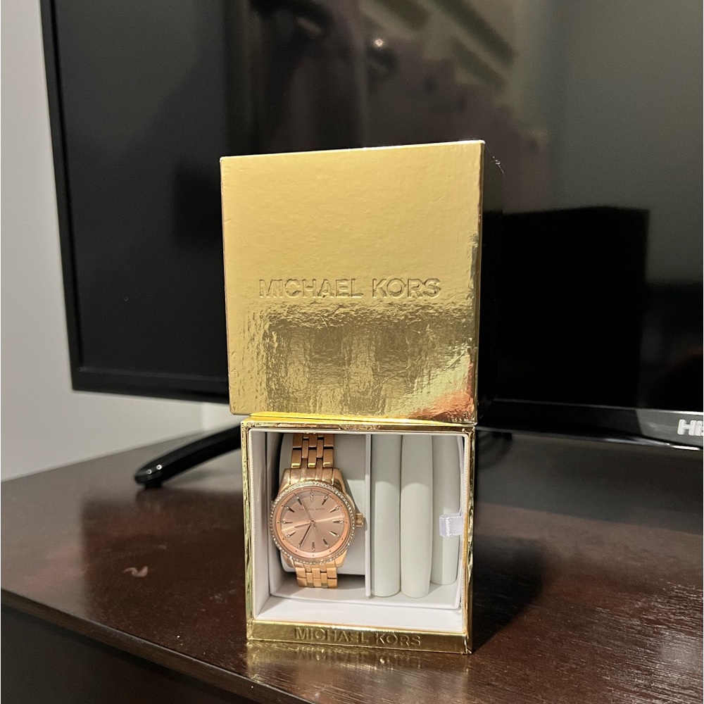 Rose-Gold Michael Kors Watch